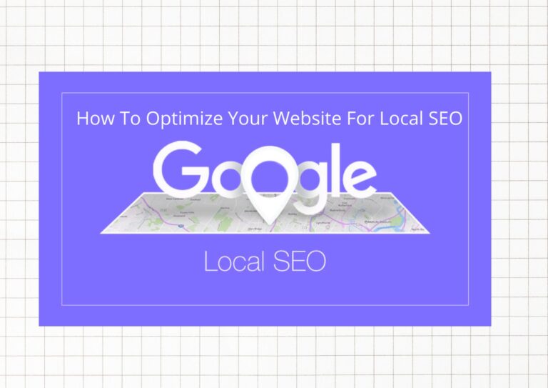 website optimisation for local seo