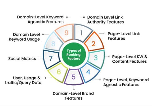 types of ranking factors